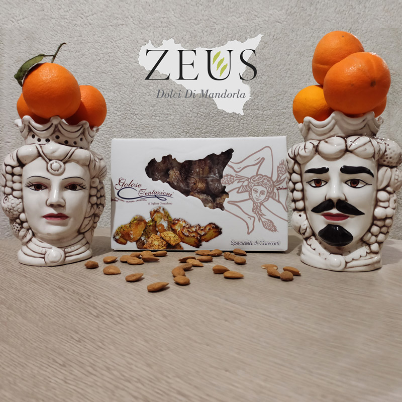 Riccio di Mandorla Siciliano - Dolce Artigianale Tipico Siciliano 500 gr - immagine 2