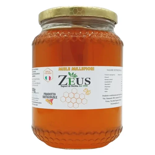 Miele Millefiori Siciliano Artigianale Zeus - 100% Naturale 1 kg