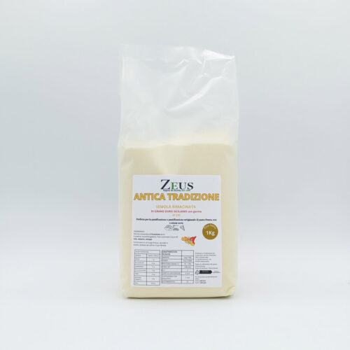 Semola di Grano Duro Antica Tradizione per PANE – PIZZA - FOCACCE - Semola Artigianale  Siciliana 1 kg
